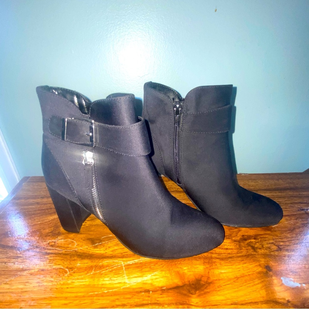 Unisa All Black Ankle Boots (bootie)